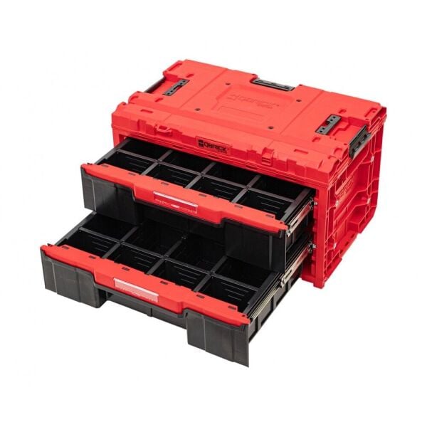 Qbrick System ONE Drawer 2 Toolbox RED UHD
