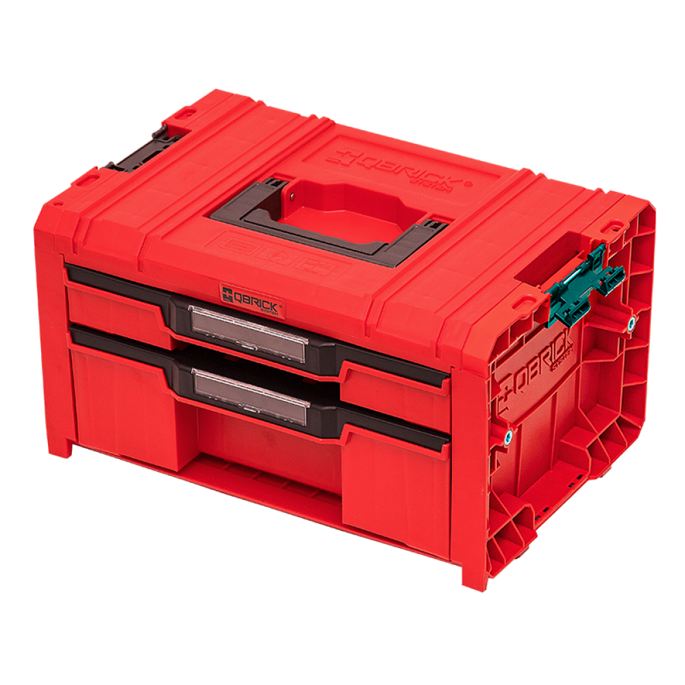 Qbrick System Pro Drawer 2 Toolbox 2.0 Expert RED