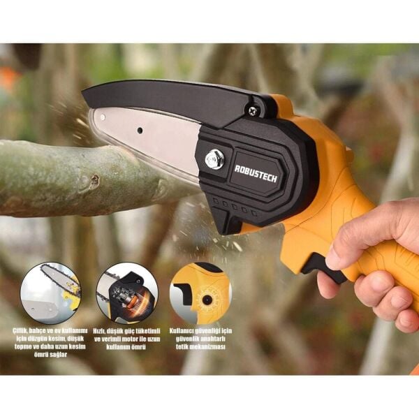 CS-100 Akülü Zincirli Ağaç Kesme