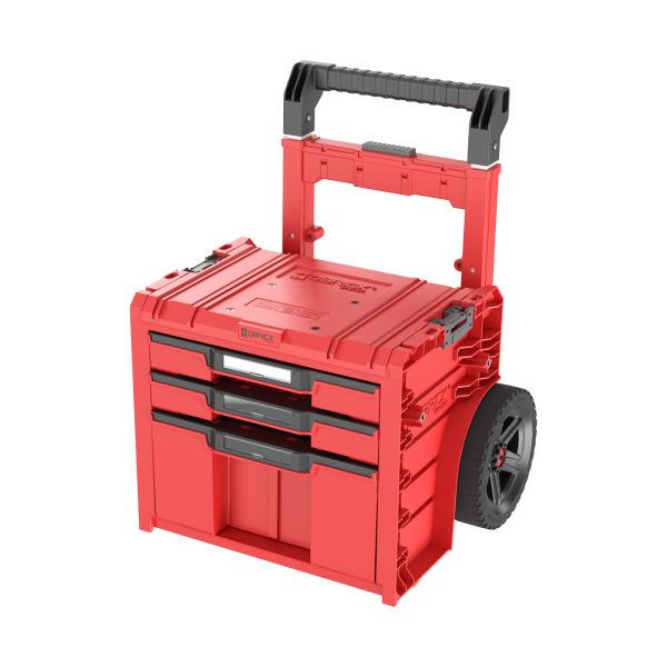 Qbrick System PRO Cart 2.0 Plus Drawer 3 Red Ultra HD