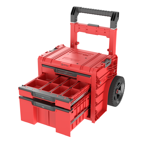 Qbrick System PRO Cart 2.0 Plus Drawer 3 Red Ultra HD