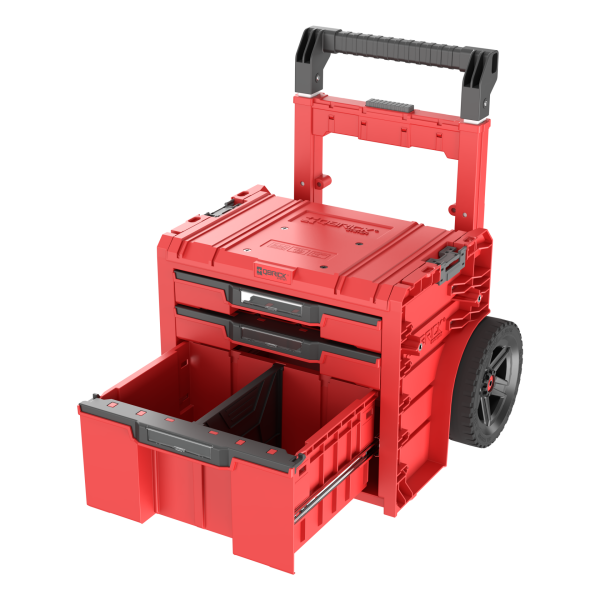 Qbrick System PRO Cart 2.0 Plus Drawer 3 Red Ultra HD
