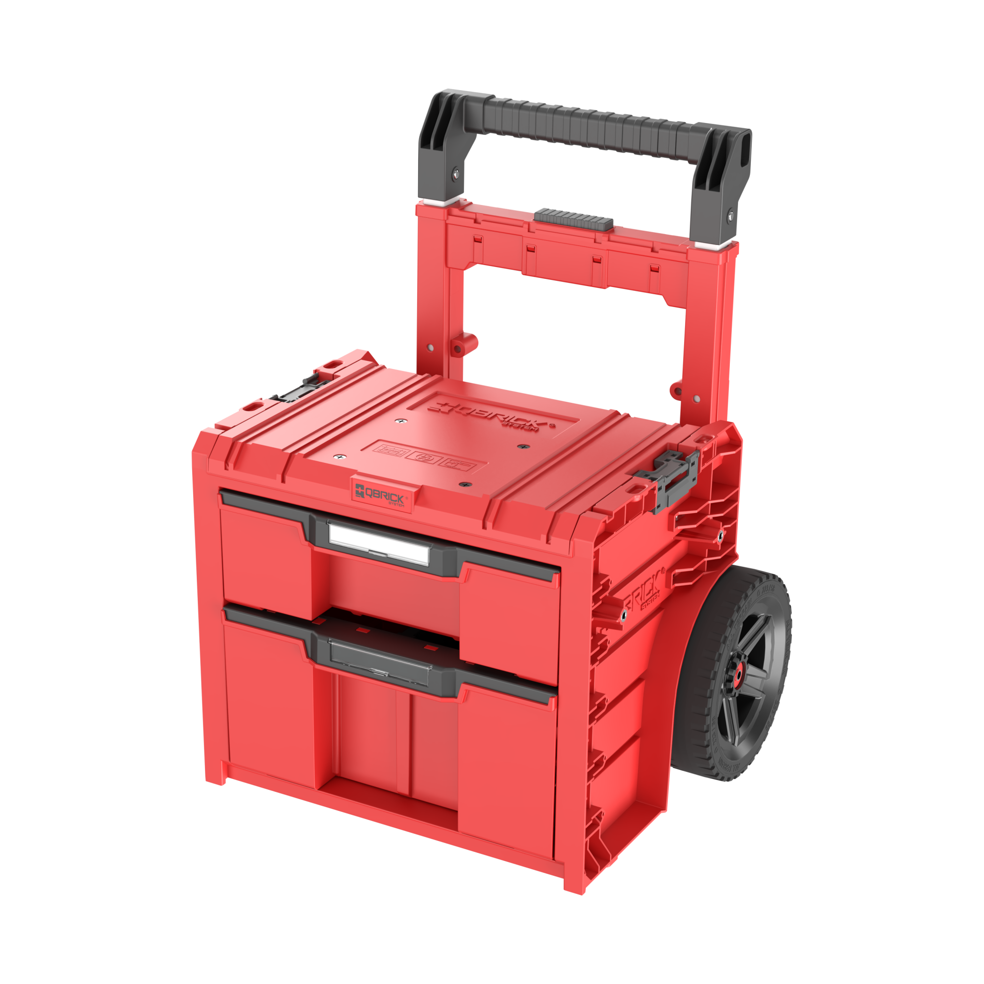 Qbrick System PRO Cart 2.0 Plus Drawer 2 Red Ultra