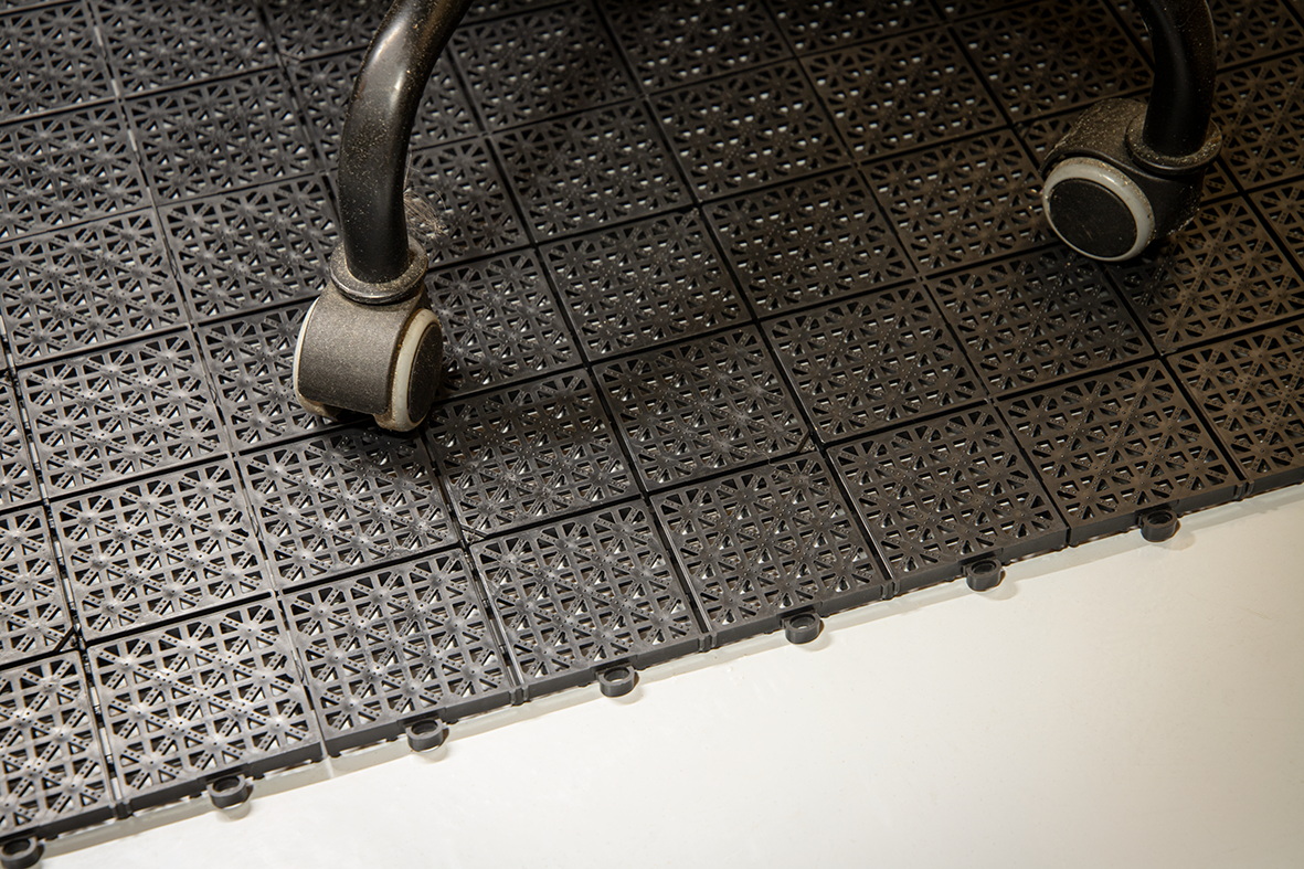 Qbrick System Atena Yer Kaplama (Siyah)