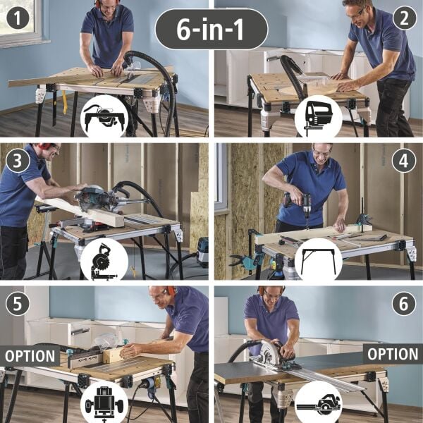 MASTER Cut 2600 Multifonksiyonel Makine Masası